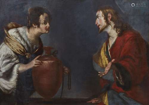 Bernardo Strozzi circle of, Christ and the Samaritan Woman