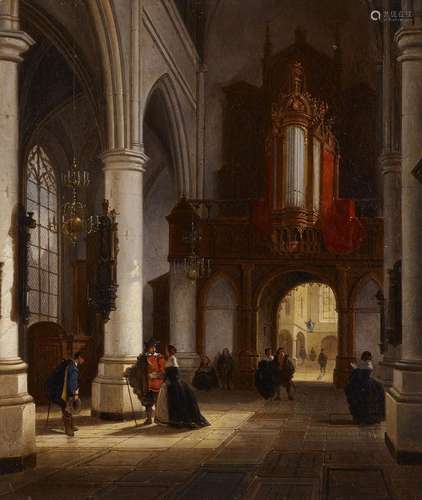 Emile de Cauwer, Church Interior