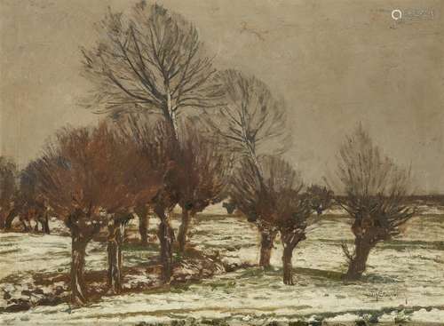 Max Clarenbach, Melting Snow near Wittlaer