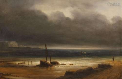 Théodore Gudin, Maritime Scene