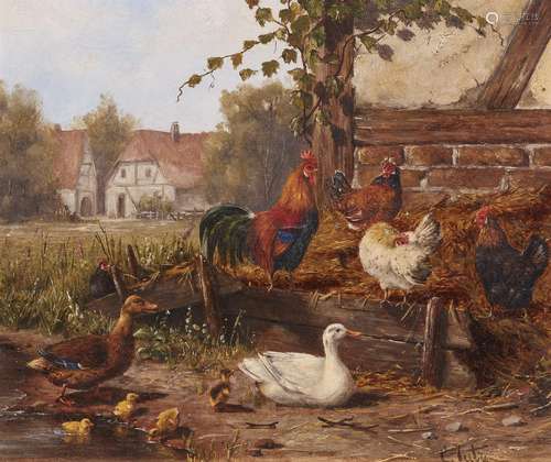 Carl Jutz the Younger, Small Chicken Yard