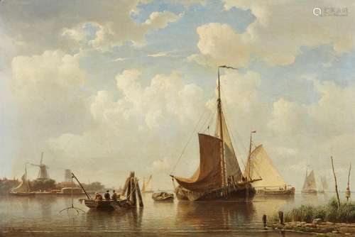 Everhardus Koster, View of Dordrecht