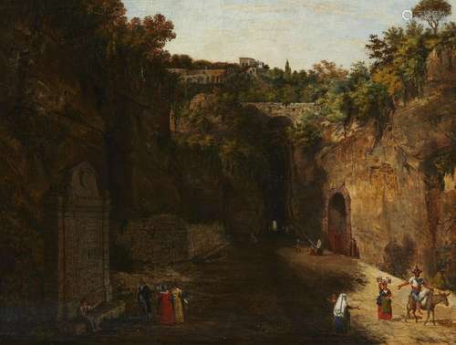 Jean Mieg, attributed to, The Grotto of Posillipo near Naple...