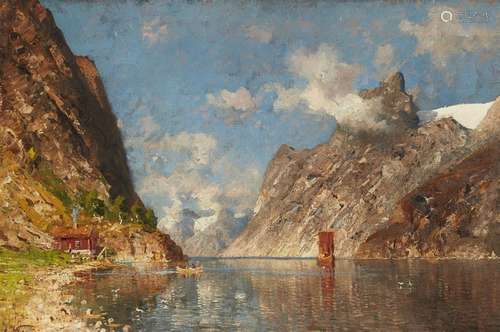 Adelsteen Normann, Norwegian Fjord Landscape