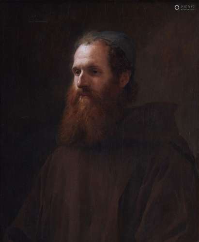 Ferdinand Schauss, Portrait of a Monk