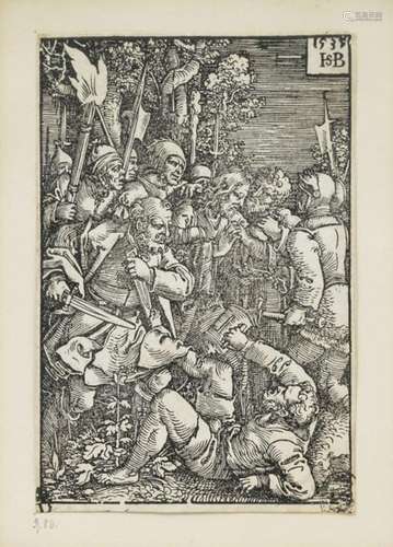 Hans Sebald Beham (1500-1550), Gefangennahme Christi, Holzsc...