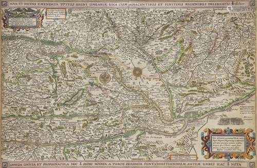 Claes Janszoon Visscher (1587-1652), Kolor. Kupferstich, Ung...