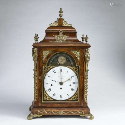 Bracket Clock mit Carillon Leekey & Son/London/England, ...