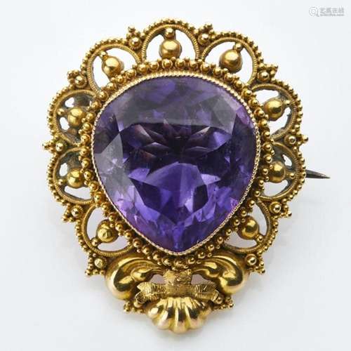 Antike Amethyst-Nadel