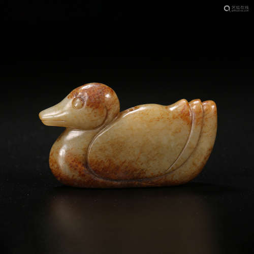 Liao Dynasty of China,Hetian Jade Mandarin Duck
