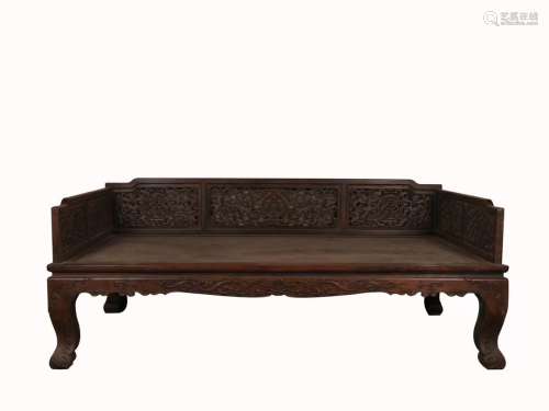 Qing Dynasty of China,Yellow Pear Arhat Bed