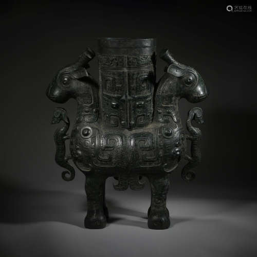 Shang Dynasty of China,Bronze Deer Vessel