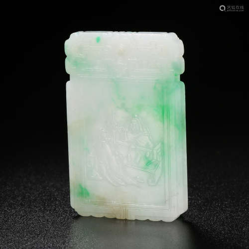 Qing Dynasty of China,Jadeite Character Brand