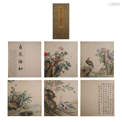 Jiang Yanxi,Flowers and Birds Album