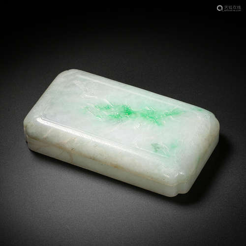 Qing Dynasty of China,Jadeite Incense Box