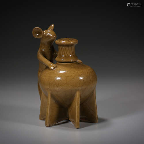 Song Dynasty of China,Yaozhou Kiln Animal Jar