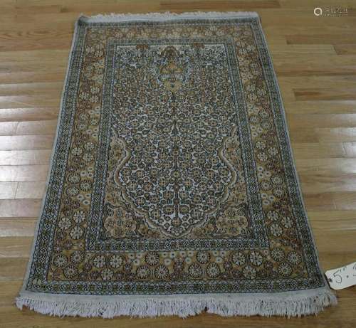 Vintage And Finely Hand Woven carpet ,