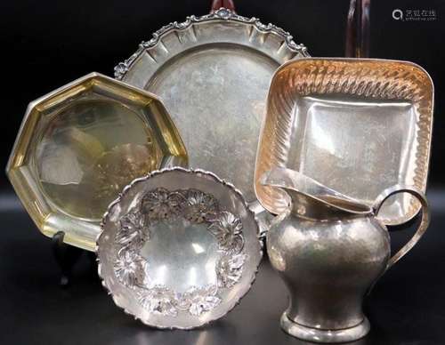 SILVER. Assorted Grouping of Sterling and Silver