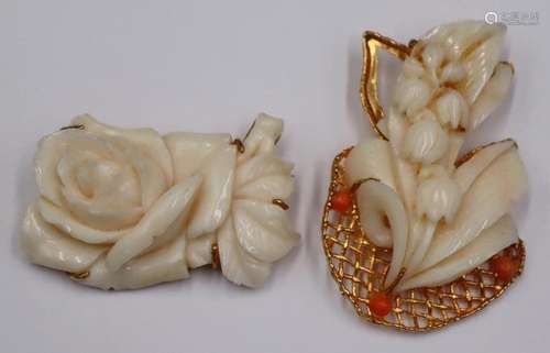 JEWELRY. 18kt, 14kt and Angel Skin Coral Jewelry.