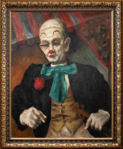 Painting, Portrait of a Clown