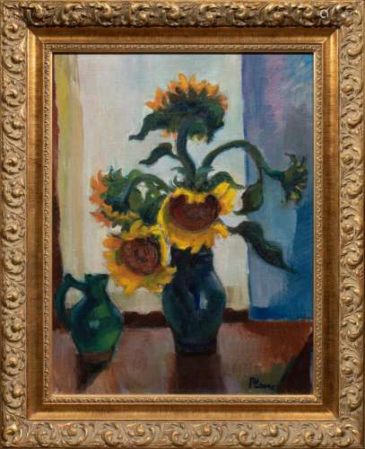 Painting, Still Life with Sunflowers