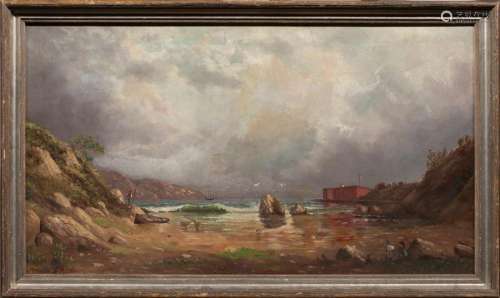 Painting, Coastal View