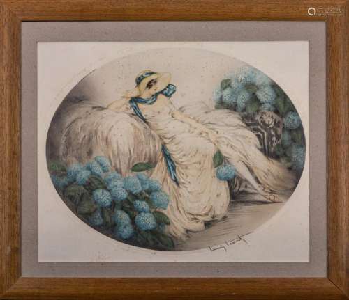 Print, Louis Icart