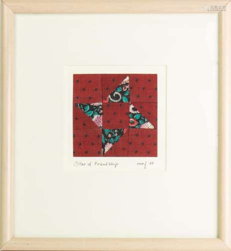 Quilt Square, Star of Friendship