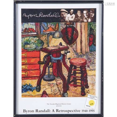 Poster, Byron Randall: A Retrospective