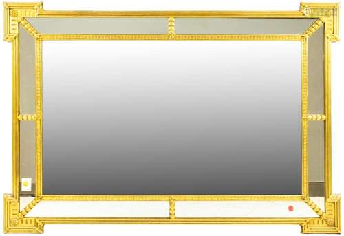 Large Neoclassical style giltwood mirror