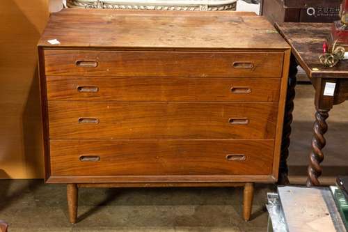 George Tanier for Sibast teak Danish Modern chest