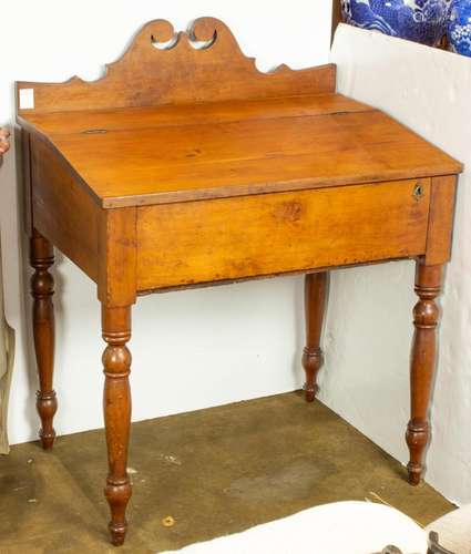 A 19th century school master's desk