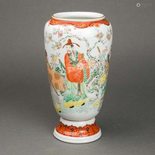 Chinese enameled vase