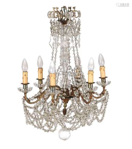 6-light chandelier