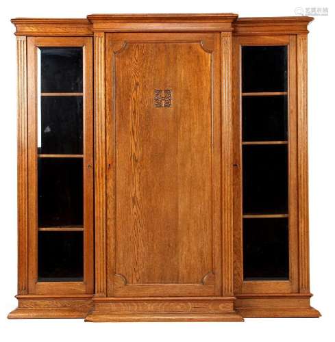 Oak cabinet