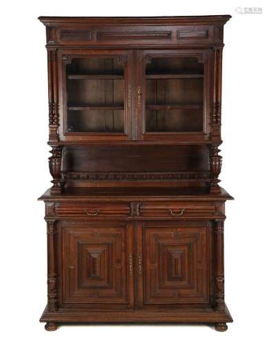 Oak 3-piece cabinet