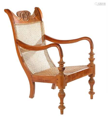 Teak armchair