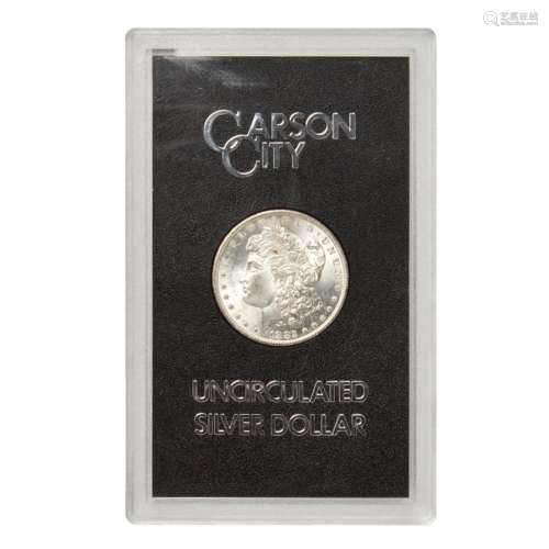 1882 Carson City Mint GSA Morgan silver dollar