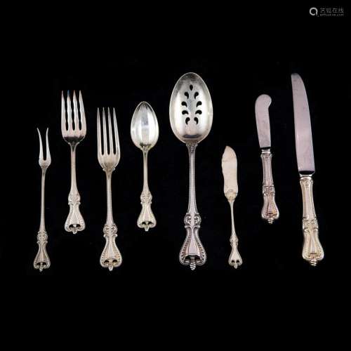 A (47 pc) Towle Candlelight sterling flatware service