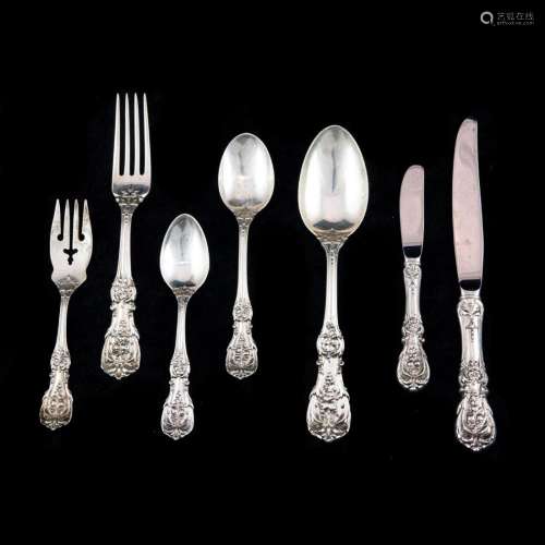 A (30 pc) Reed & Barton Francis sterling flatware servic...