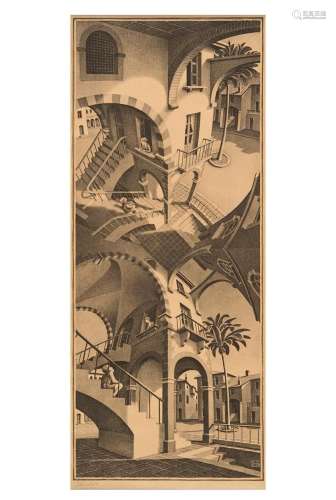 Maurits Cornelis Escher (1898-1972)<br />
'Up and down', sig...