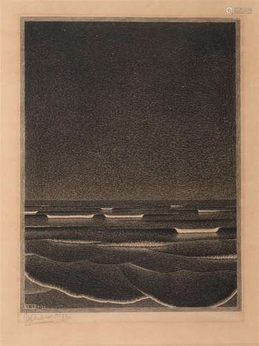 Maurits Cornelis Escher (1898-1972)<br />
'Phosphorescent Se...