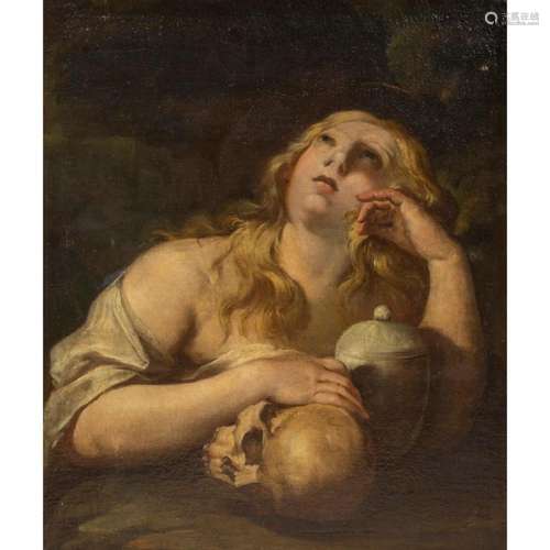 Painting, Italian School (17th century), "The Penitent ...