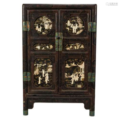 Chinese lacquered cabinet