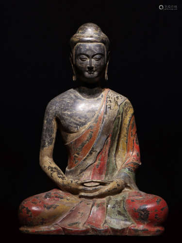中國北朝時期 釋迦摩尼佛坐像