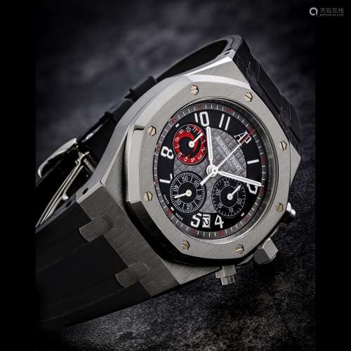 AUDEMARS PIGUET. A STAINLESS STEEL LIMITED EDITION AUTOMATIC...