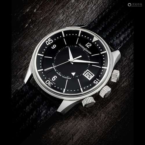 JAEGER-LECOULTRE. A RARE PLATINUM LIMITED EDITION AUTOMATIC ...