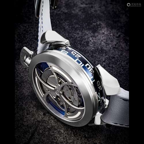 M.A.D. EDITIONS. A STAINLESS STEEL AUTOMATIC SEMI-SKELETONIS...