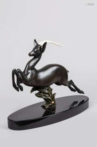 Irénée Rochard (1906-1984)<br />
« Antilope bondissant »<br ...