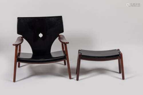 Olivier de Schrijver (né en 1958)<br />
Fauteuil modèle « Ze...